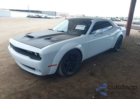 2018 Dodge Challenger Srt Hellcat Widebody z USA, uszkodzony, nr VIN 2C3CDZC96JH138272